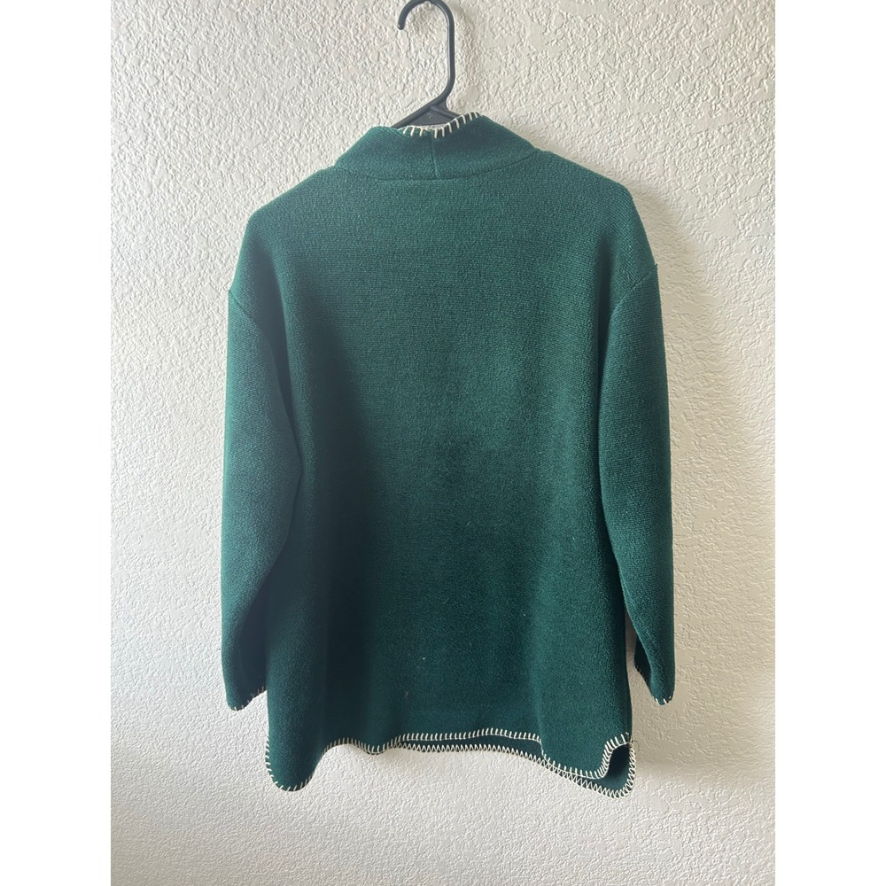 Coldwater Creek Forest Trees Mock Neck Fleece Sweater Green
Grandmacore - Picture 2 of 8